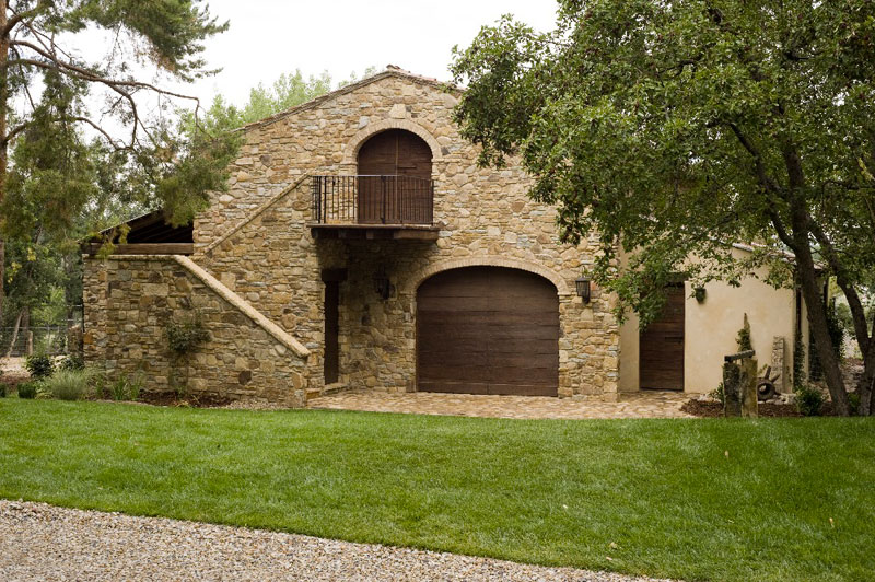 Garden Assic Architecture Building Brick Design Vintage Garage Wooden Doors Incredible Exterior Design For The Stone Models On Home Decorating With Begins With Tuscan Villa Home A Garden View in Home Design in Improving the Appearance of Your Yard