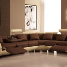 Living Room Thumbnail size Best Brown Paint Wall Color For Living Room Design Interior With Cute Sofa Furniture Modern Laminated Flooring Wall Picture Pendant Lamp And Several Accessories For Interior Living Room Design Ideas