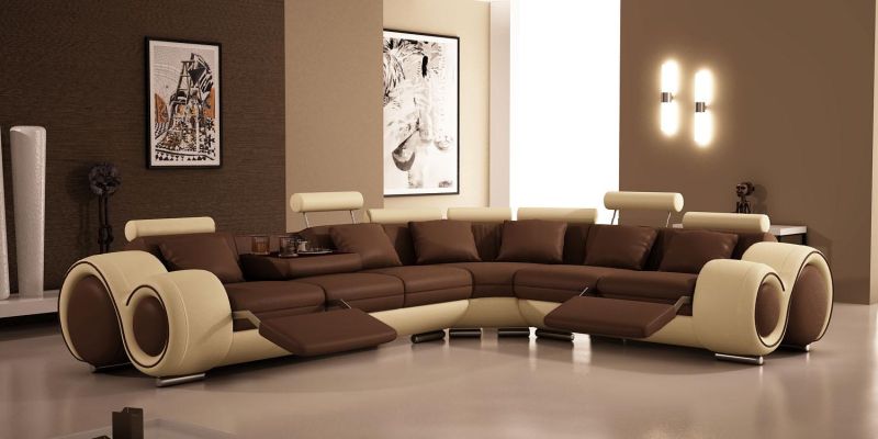Living Room Best Brown Paint Wall Color For Living Room Design Interior With Cute Sofa Furniture Modern Laminated Flooring Wall Picture Pendant Lamp And Several Accessories For Interior Living Room Design Ideas Paint Colors for Living Rooms