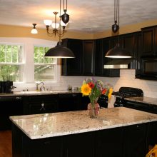 Kitchen Yellow Wall Ideas For Kitchen Room Color Interior Varnshed Kitchen Cabinet Modern Marble Ideas Small Stove Sink Faucet Flower Several Appliance Bowl Bright Floor Ideas Home Get Beautiful Interior with Small Kitchen Room Color Ideas