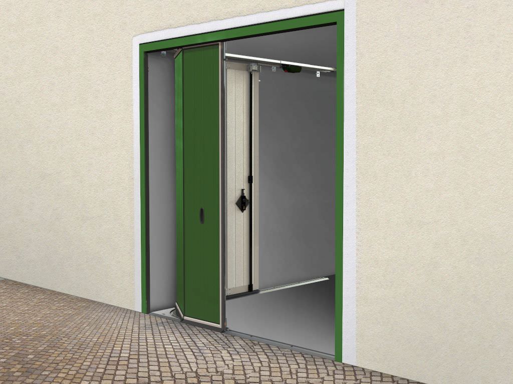 Green Slide Garage Aluminium Door Ideas With Sectional Concept Best Floor Modern Home For Best Architecture For Concept And Style Ideas Ideas