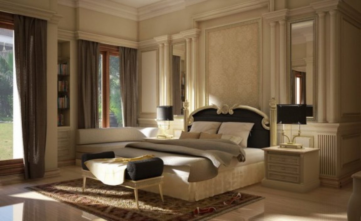Bedroom Large-size Luxury Room Interior Design For Small Bedroom With Italian Design Style Dark Curtain And WIndow Modern Chair And Set Bedroom Fur And Sandals Varnished FloorPillowLampSet FurnitureBest Wall And Book Bedroom
