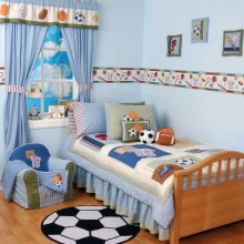 Kids Room Elegance Kids Bedroom With Bright ColorChandilierCute RugBedroom SetDesk ComputerWhite ChairStorage BookCupboard ColorLampPicturePillowWindowOutdoor ViewGray Stained Floor An White Wall Amazing Girls and Boys Kids Bedroom Ideas
