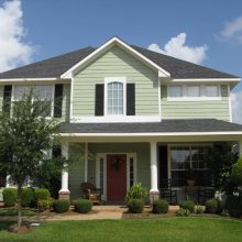 Exterior Design Exterior Paint Schemes With Cute Yellow Color Ideas With Amazing Traditional Home Architect Several Window Porch Large Garden Grass Plant And Mini Stair For Design 2015 Getting wonderful House with Exterior Paint Schemes
