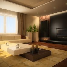 Interior Design Thumbnail size Modern Interior Design With Amazing Curtaim And Sofa Complete With Tv Screen And Elegance Paint