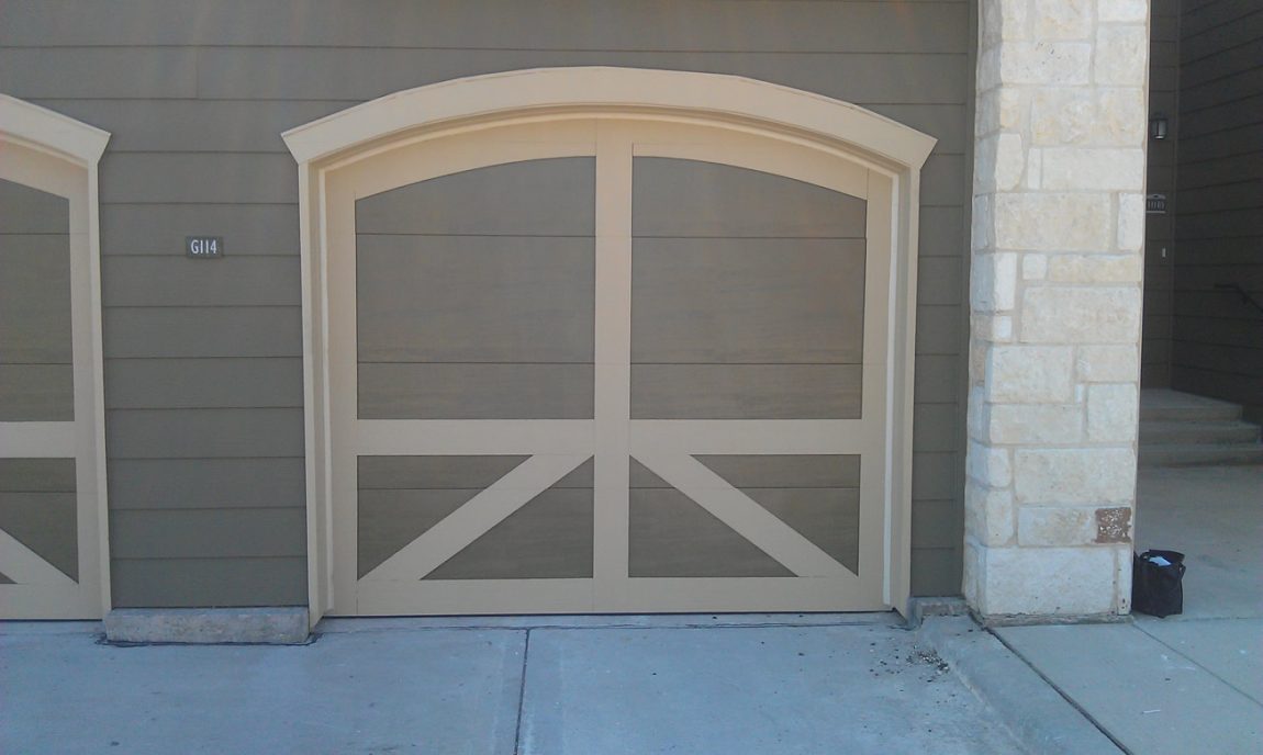 Ideas Large-size Simple Garage Door Tim With Frame Style And Concept Brown Wooden Laminated Ideas Best Floor And Several Thing For Insipiring Home Design With Simple Ideas Ideas
