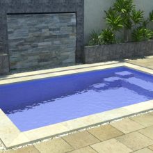 Pool Design Thumbnail size Small Swimming Pool Design For Backyard Ideas With Modern Rectangular Swimming Pool Stone Pavling Block Deck Plants Simple Shape In Modern Yard Exterior