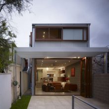 Exterior Design Thumbnail size The Camperdown House Terrace Ideas With Architecture Interior Design Cozy Style Sliding Door Modern Lighting Small Stair New Style For Choosing Concept Home