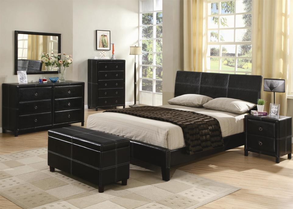 Best Black Children Bedroom Furniture Set Ideas For Interior With Modern Laminated Wooden Floor Ideas Simple Fur Rug Blunket And Pillow Lamp Picture Chest Of Drawer With Mirror Window And Curtain For Design Kids Room