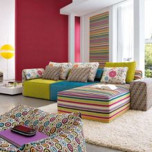 Living Room Thumbnail size Multi Sofa Color Modern Living Room Concept Ideas Pillow Best Stained Flooring Multi Wall Color Paint Ideas Small Window Yellow Lamp And Several Accessories For Beautiful Design And Concept