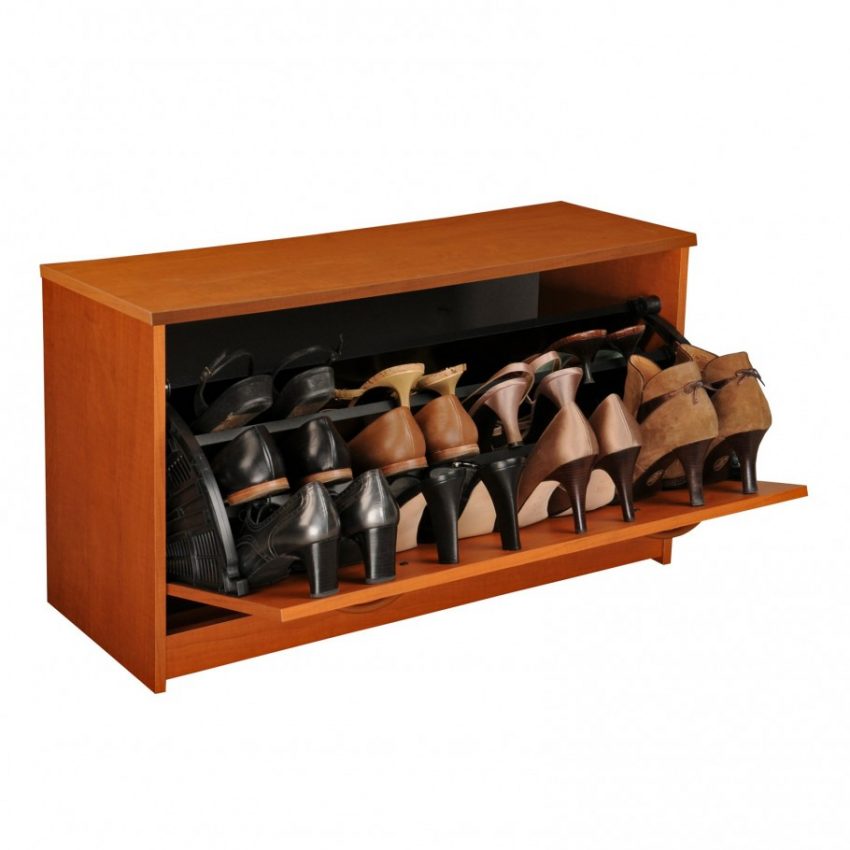 Furniture + Accessories Medium size Simple Wooden Small Shoe Storage Organizer Cabinet For Minimalst Shoes Furniture Ideas For Bedroom Living Room And Home Design Concept With Several Men And Women Shoes Collection 