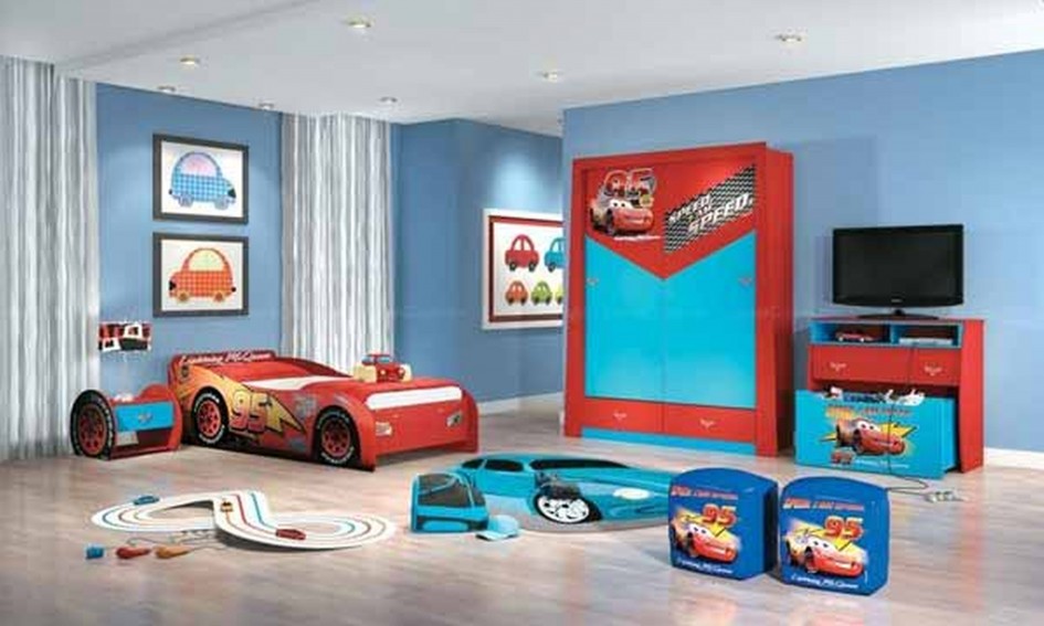 Themes Boys Bedroom Plan Charming Boys Bedroom Plan Escorted By Decor As Well As Furniture Scheme Inspiration Bedroom Striking Cars Bed Frame As Well As Blue Wall Color Painted Kids Room