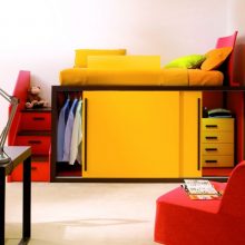 Kids Room Thumbnail size Anglepoise Table Lamp Style Also Fabulous Colorful Children Bedroom Furniture Featured Loft Bed Escorted By Closet Underneath