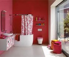 Furniture + Accessories Thumbnail size Beautiful Pink New Flux Collection Bathroom