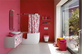 Furniture + Accessories Beautiful Pink New Flux Collection Bathroom Modern Decoration Design with Interesting Furniture