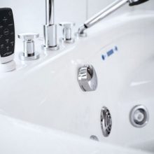Bathroom Thumbnail size Beautiful White Corner Whirlpools Technology Design
