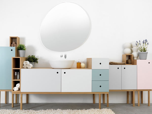 Bathroom Collage Cabinet Vanity Versatile Furniture For The Bathroom Bathroom Furniture Design comes with the Versatile Ideas