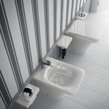 Bathroom Creativity Into The Bathroom Design Ideas Black and White Bathroom Design comes with the Modern Ideas