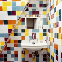 Bathroom Thumbnail size Fantastic Rainbow Tiles Bathroom Ideas Design