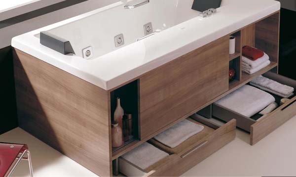 Great Bathtubs With Drawers Innovative Bathroom Furniture Ideas Bathroom
