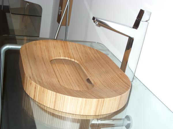 Great Wooden Glass Sink Stainless Steel Faucet Inspiring Wooden Bathroom Bathroom