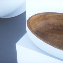 Bedroom Kashanis Feijoa Sink Sleek Wooden Bathroom Feijoa-Sink-From-The-Round-About-Collection-Sleek-Wooden-Bathroom