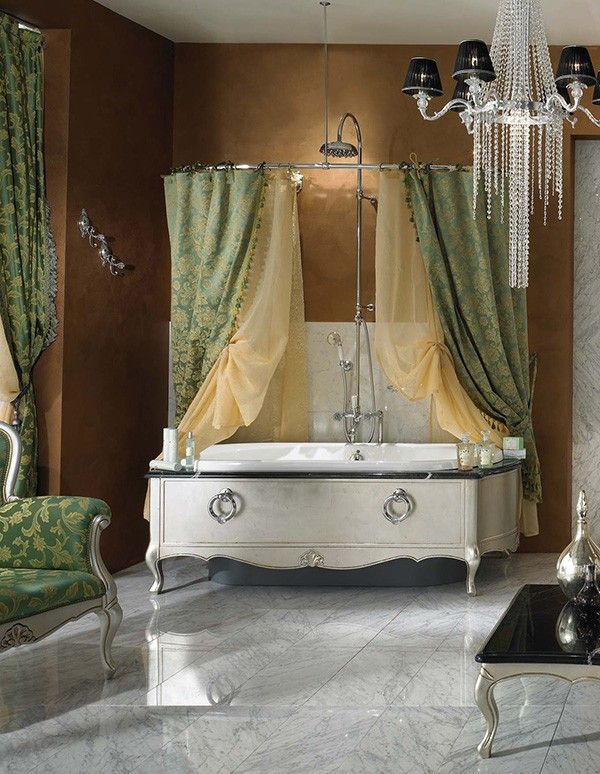 Lineatre Bathroom Silver Green Original Bathtubs Marble Floor Ideas Bathroom