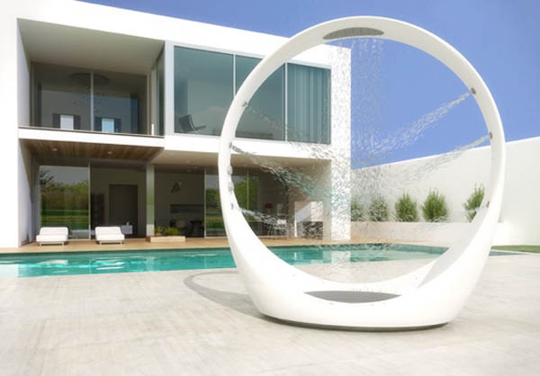 Bathroom Loop Shower Luxurious Multisensorial Experience Loop Shower for Outdoor and Indoor