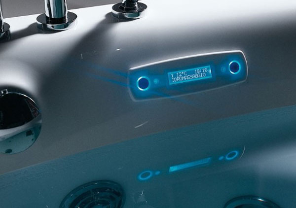 Luxury Beautiful Corner Whirlpools Water Temperature Control Technology Ideas Bathroom