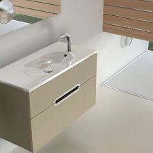 Bathroom Thumbnail size Simple Beautiful Sink Grey Drawer Modern Bathroom Furniture Ideas
