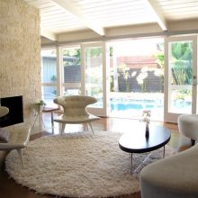 Architecture Thumbnail size Amazing Contemporary Living Space With Cream Soft Sofa Design Facing Oval Coffee Table Upon Great White Furry Rug