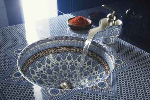 Bathroom Large-size Appealing Bath Sink Marrakesh Bathroom Ideas Moorish Architecture Bathroom
