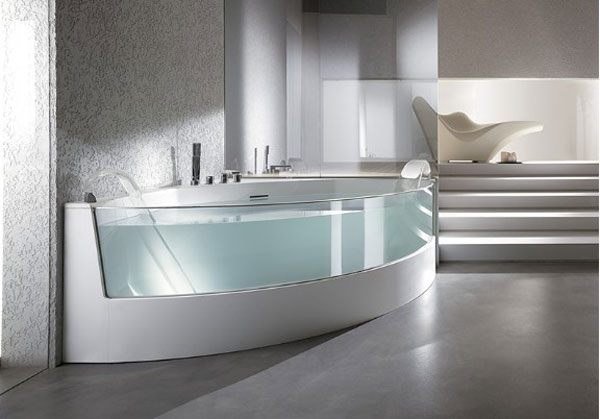 White Beautiful Corner Whirlpools Grey Floor Lounge Chair Ideas Bathroom