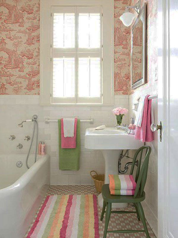 Bathroom Bathroom Design Ideas For Cozy Homes Colourfull Rug Small Cozy Bathroom in Your House