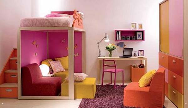 Kids Room Children’s Bedroom Ideas Colour Sofa With Rugs Amusing Cute Kids' Bedroom Ideas by Dearkids