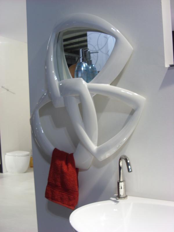 Bathroom Cool Bathroom Shelf Towel Hanger Modern Bathroom Shelf with the Art of Curve