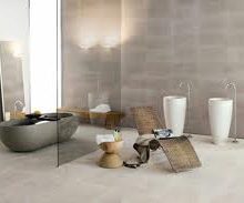 Bathroom Grey Natural Stone Bathtubs Combining Comfort Black-Natural-Stone-Bathtubs-Combining-Comfort