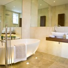 Bathroom Hill View Modern Bathroom Interiors Big Mirrors Hill-View-Modern-Bathroom-Interiors-Best-Wooden-Drawers