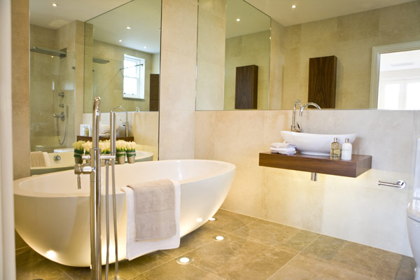 Bathroom Hill View Modern Bathroom Interiors Big Mirrors Breathtaking  Modern Bathroom Ideas with the Amazing Appearance