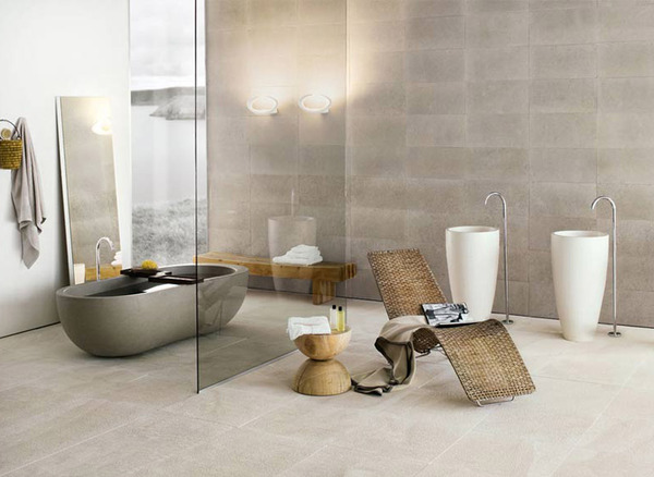 Bathroom Neutra’s Sleek Stylish Bathrooms Glass Sliding Door Natural Stylish Bathroom with Much Pleasure