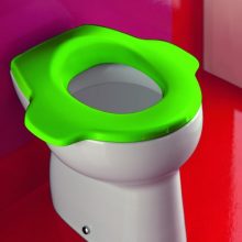 Bathroom Amazing Green Colourful Children Toilet Cover Bathroom Ideas amusing-colourful-childrens-bathroom-sink-toilet-design-ideas
