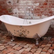 Bathroom Amazing White Bathtubs Designs Bathroom Shower Design inspiring-Baths-bathtubs-ideas-Bathroom-maroon-Design