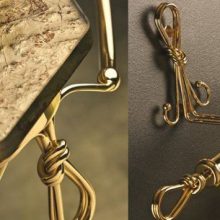 Bathroom Thumbnail size Bathroom Gold Classy Clothes Hanger Grey Background Gold Background Luxurious Bathroom Design with Elegance Look