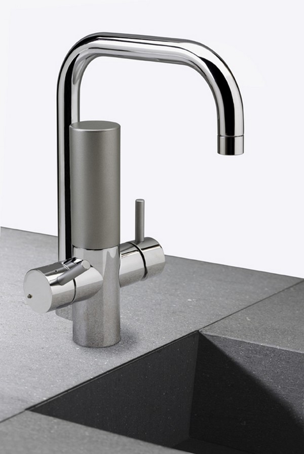 Unique Stell Faucet Filter Faucet Black Sink Bathroom