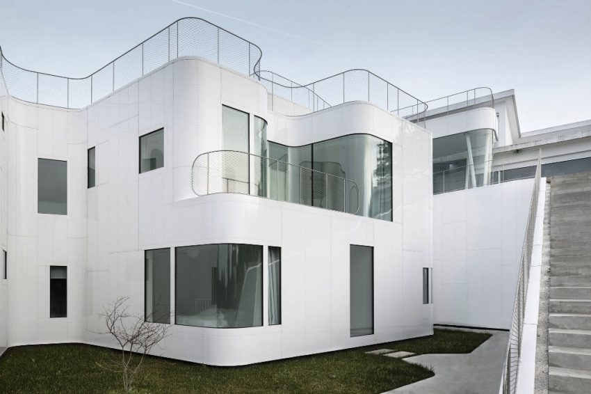 Architecture Large-size Big Futuristic Home Home Design Software Ideas Designs Designers Designer Contemporary 3d Modern Interior Decorating White Color Architecture