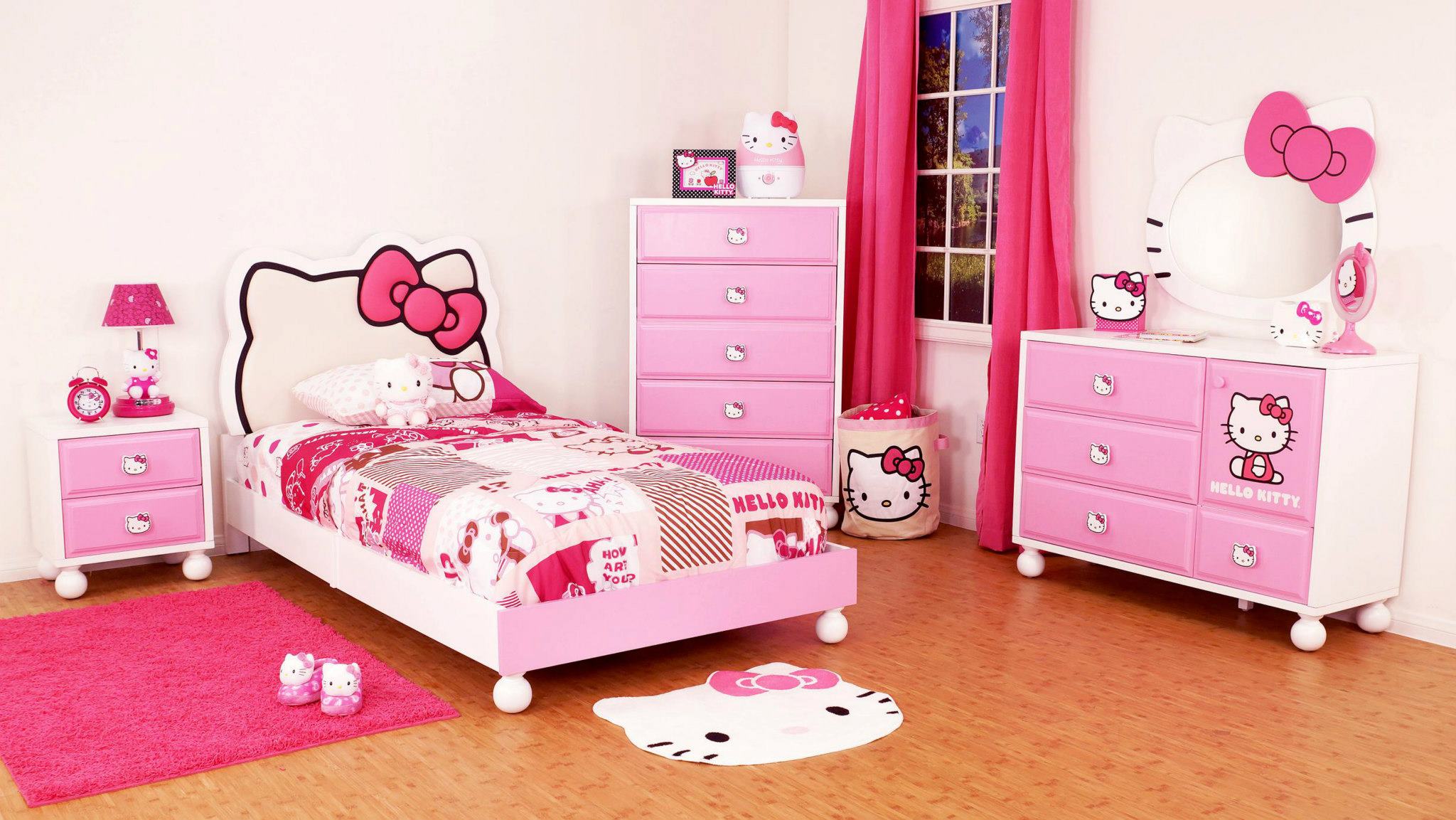 Bedroom Cute Kids Bedrooms Ideas Bedroom Designs Furniture Best Stores Small Decorating Simple Good Home Interior Design Room Furniture With Hello Kitty Ornaments Choosing Kids Bedroom Furniture That Good And Safe For Kids
