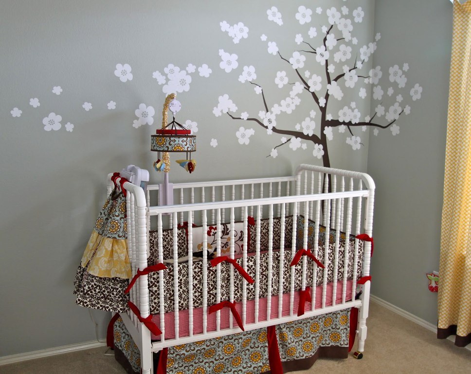 Room Themes Decorating Ideas Decor Design Designing Kids Decorate Bedding House Decoration Contemporary Interiors Cozy Cute Baby Girl Nursery Themes Bedroom